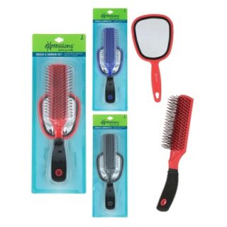 CEPILLO CON ESPEJO 2 PC
