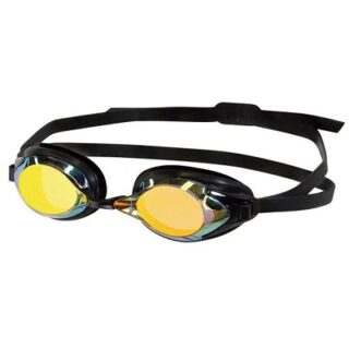 LENTES DE PISCINA COLOR NEGROS PROTECCION UV 13 CM