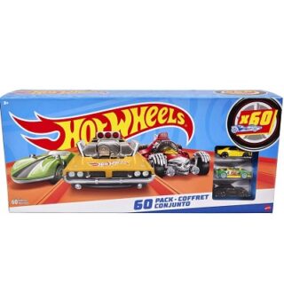 CAJA DE HOT WHEELS 60 PC