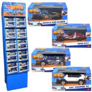 HOT WHEELS DE CUERDA PULL-BACK