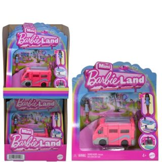 MINI CARAVANA BARBIE LAND 2 PC