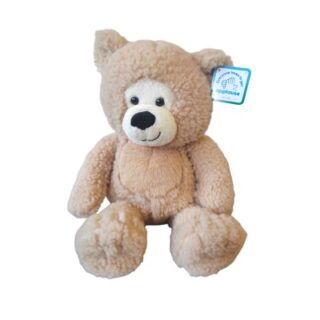 PELUCHE DE OSO COLOR BEIGE 38 X 34 CM