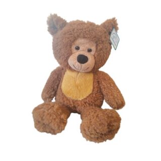 PELUCHE DE OSO COLOR CAFE 36 X 33 CM
