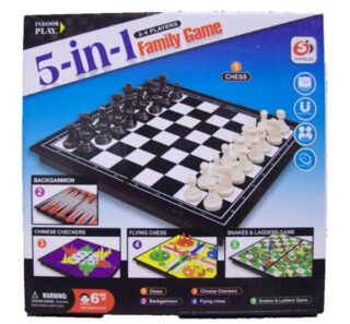 JUEGO DE MESA 5 EN 1