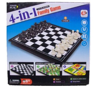 JUEGO DE MESA 4 EN 1