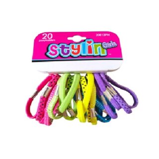 COLAS PARA PELO DE COLORES 20 PC