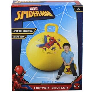 PELOTA CON AGARRADOR SPIDER MAN 38 CM