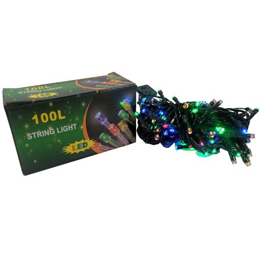 Serie de 100 Luces LED Navideñas Multicolor de 6.50 m