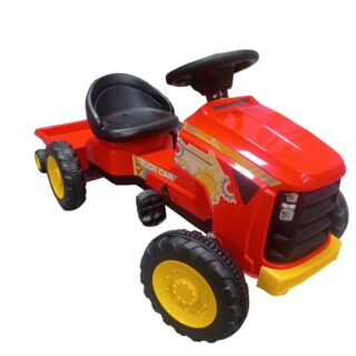 GO KART DISEÑO TRACTOR CON CANASTA 85 X 50 CM