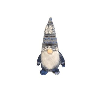 Figura de Papá Noel Azul 28 cm