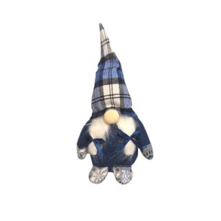 Muñeco de Papá Noel Azul 20 cm