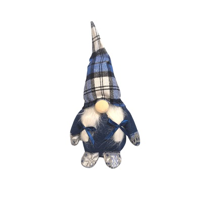 Muñeco de Papá Noel Azul 20 cm