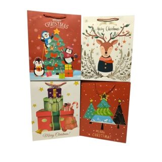 Bolsa de Regalo Navideña 31 x 40 x 12 cm