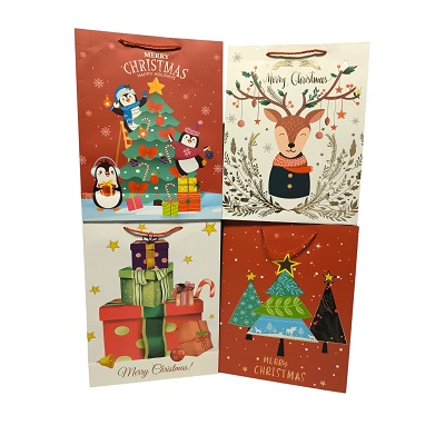 Bolsa de Regalo Navideña 31 x 40 x 12 cm