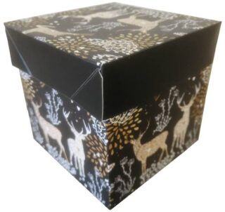 Caja de Regalo Navideña 10 x 10 x 10 cm