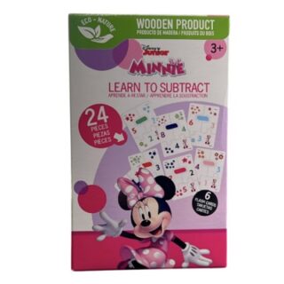 JUEGO DE ROMPECABEZAS DE MINNIE MOUSE 6 PC