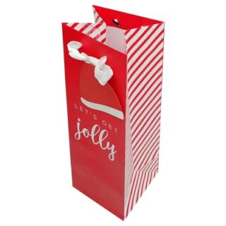 Bolsa de Regalo con Mensaje Let’s Get Jolly