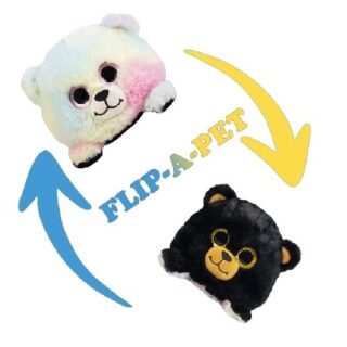 PELUCHE REVERSIBLE DOS ANIMALES EN UNO 10CM
