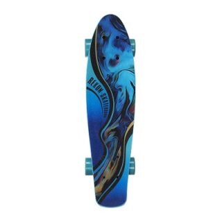 PATINETA PLASTICA AZUL 22 PULG REKON SKATEBOARD