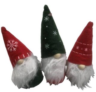 Set de Duendes Navideños 3 Piezas