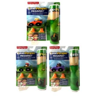 JUEGO DE TAPETE CON CARRO LITTLE PEOPLE FISHER PRICE