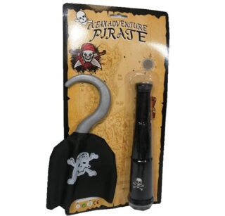 SET DE TELESCOPIO CON GANCHO DE PIRATAS