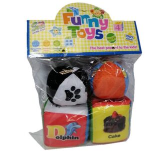 SET DE JUGUETE PARA BEBE 4 PC