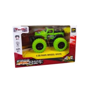 CARRO DE METAL CON LLANTAS DE HULE 12 CM