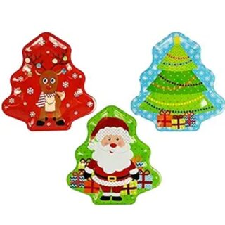 Plato Navideño Diseños Surtidos