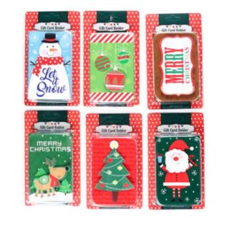 Juego de 6 Tarjetas Navideñas para Regalo
