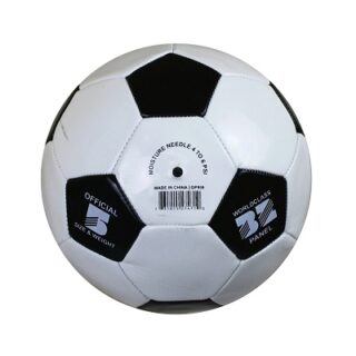 PELOTA DE FUTBOL NEGRO Y BLANCO