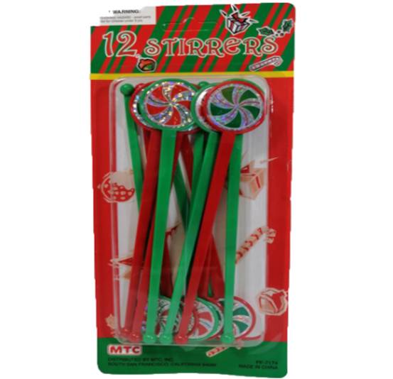 Adornos Navideños 12 Piezas 17 cm