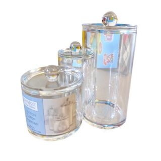 ORGANIZADORES DE ALGODÓN DE 3 SECCIONES