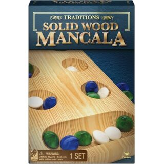 JUEGO DE MANCALA DE MADERA