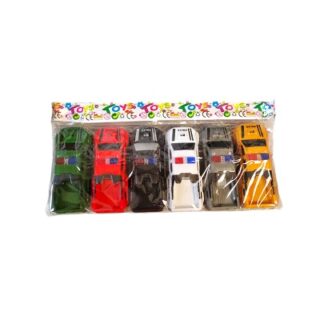 SET DE CARROS DE PLASTICO 6 PC