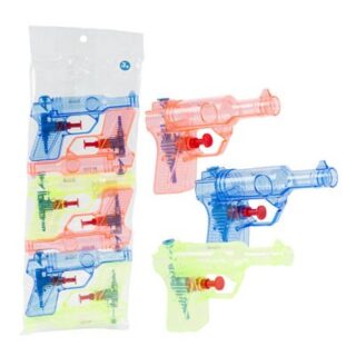 PISTOLAS DE AGUA 13 X 7 CM 6 PC 2.7 OZ