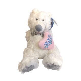 PELUCHE DE OSO BLANCO 30 CM -CATHAY COLLCETION-