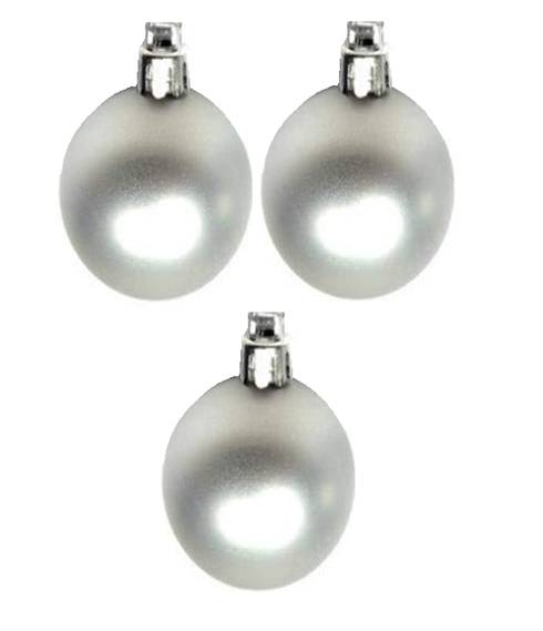 Esferas Navideñas con Puntos Brillantes 6 cm 3 Piezas