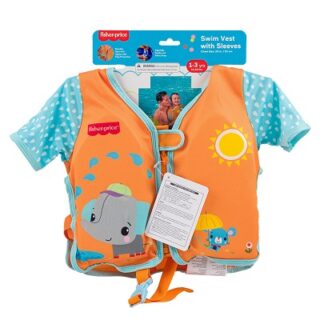 CHALECO PARA NADAR CON MANGAS FISHER PRICE 1 A 3 AÑOS