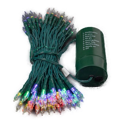 Serie de 100 Luces LED Navideñas Multicolor