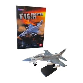 JUGUETE DE AVION DE GUERRA DE METAL 16 X 5 CM