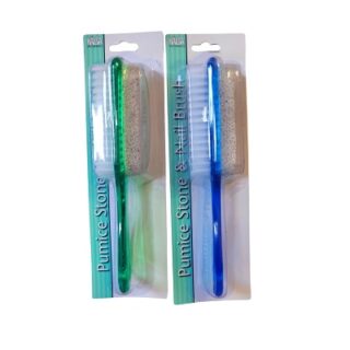 LIMA Y CEPILLO PARA MANICURE Y PEDICURE SPA ESSENTIALS