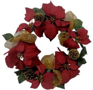 Corona Navideña de Pascua 44 cm