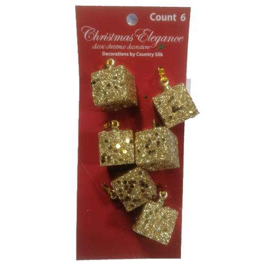 Set de Adornos para Árbol de Navidad 6 Piezas