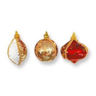 Esfera Navideña con Lentejuelas