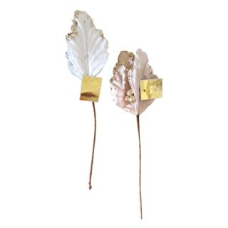 Flores Navideñas Decorativas 41 cm