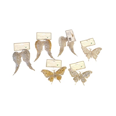 Adornos Navideños Decorativos Diseños Surtidos 15 cm