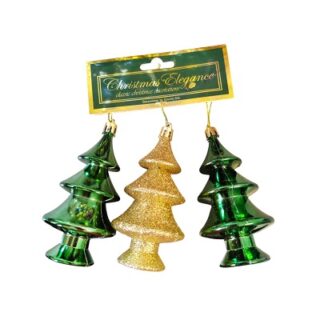 Adornos Navideños Decorativos 3 Piezas