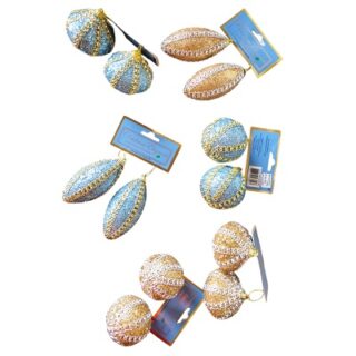 Esferas Navideñas Diseños Surtidos 6 cm