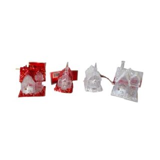 Casas Navideñas para Decoración 5 cm